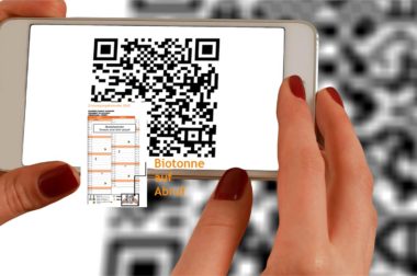 Biotonne auf Abruf bequem über QR-Code buchen