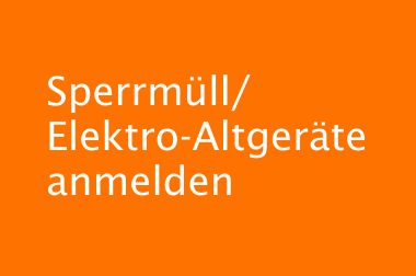 Sperrmüll/Elektro-Altgeräte